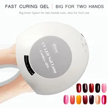 Светильник от солнца iBelieve Сушилка для ногтей для гель-лака 48 Вт УФ-лампа для ногтей светодиодный светильник отверждения ногтей инструменты для дизайна ногтей 110 В-240 В