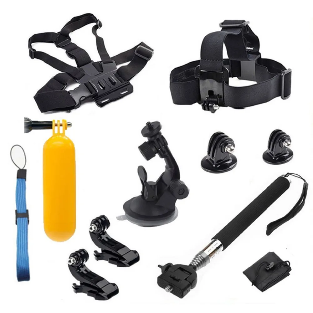 8 in 1 Accessories Kit for Gopro Hero4 Hero HD 4 3+ 3 2 1 Camera Head ...