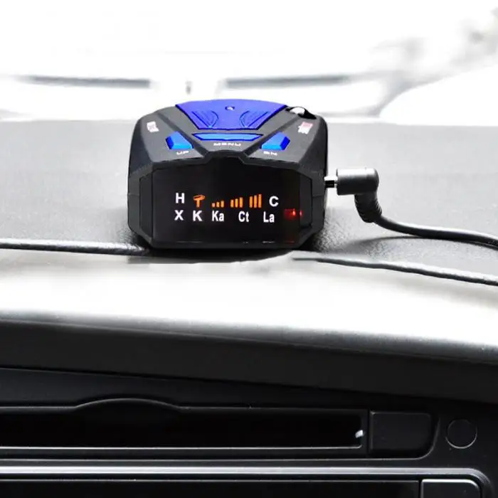 360 градусов Автомобильная электронная собака V7 gps скорость безопасности радар детектор автомобиля с дисплеем голосовое оповещение светодиодный CSL2017