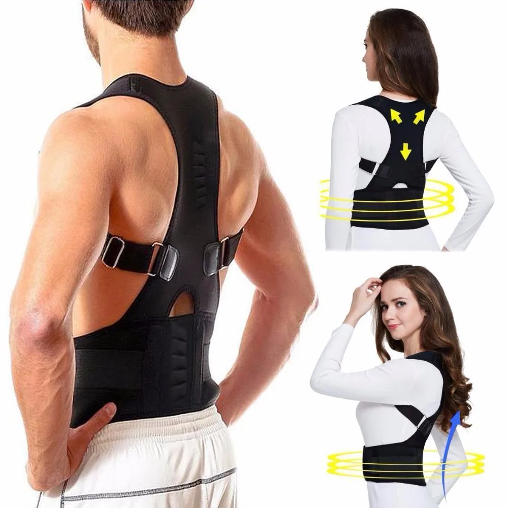 Men Women Magnetic Belt Orthopedic Magnetic Therapy Corset Back Posture Corrector Shoulder Back Support Posture Correction Men Women Magnetic Belt Orthopedic Magnetic Therapy Corset Back Posture Corrector Shoulder Back Support Posture Correction