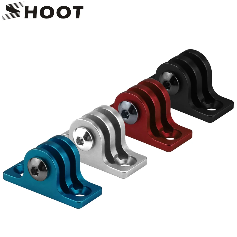 اطلاق النار CNC سبائك الألومنيوم ترايبود محول جبل ل GoPro بطل 7 5 6 جلسة Xiaomi يي 4 K Sjcam Sj4000 eken H9 الذهاب برو اكسسوارات
