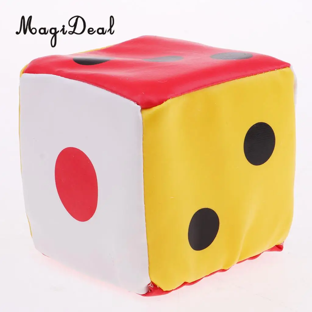 Sponge Dice Foam Dot Dice Playing Dice for Enlightenment Cognition 1-6 Spots