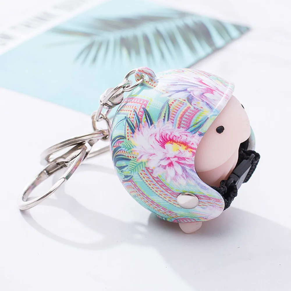 Новый дизайн 2019 Dingding Squishy игрушечный шлем милый брелок выжимание снятие стресса