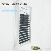Seashine 8-15 мм C/D/L 0,03-0,25 мм, 12 линий/лоток, норка наращивание ресниц, накладные ресницы, индивидуальные для ресниц