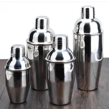 1 шт. 4 размера шейкер для коктейлей Миксер для вина мартини питьевой шейкер Бостонского стиля для вечерние Бар Инструмент ок 0430