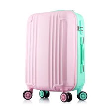 Багажная сумка, Детская Женская, ABS мультяшная походная коробка, Rolling Trolley Hardcase bag, 2" 22" 2" 26" 2" дюймов