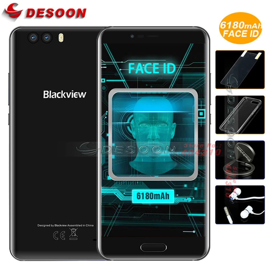Blackview P6000 Face ID 4G Smartphone 6180mAh P25 2.6GHz 6GB 64GB 5.5\ Blackview P6000 Face ID 4G Smartphone 6180mAh P25 2.6GHz 6GB 64GB 5.5\