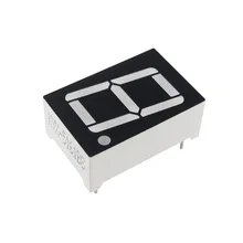 5 шт./лот 7-сегментный 0,56 в общий анод 1 битовая цифровая трубка 0,5" дюймовый 0.56in. Красный led дисплей цифровой светодиодной лампой