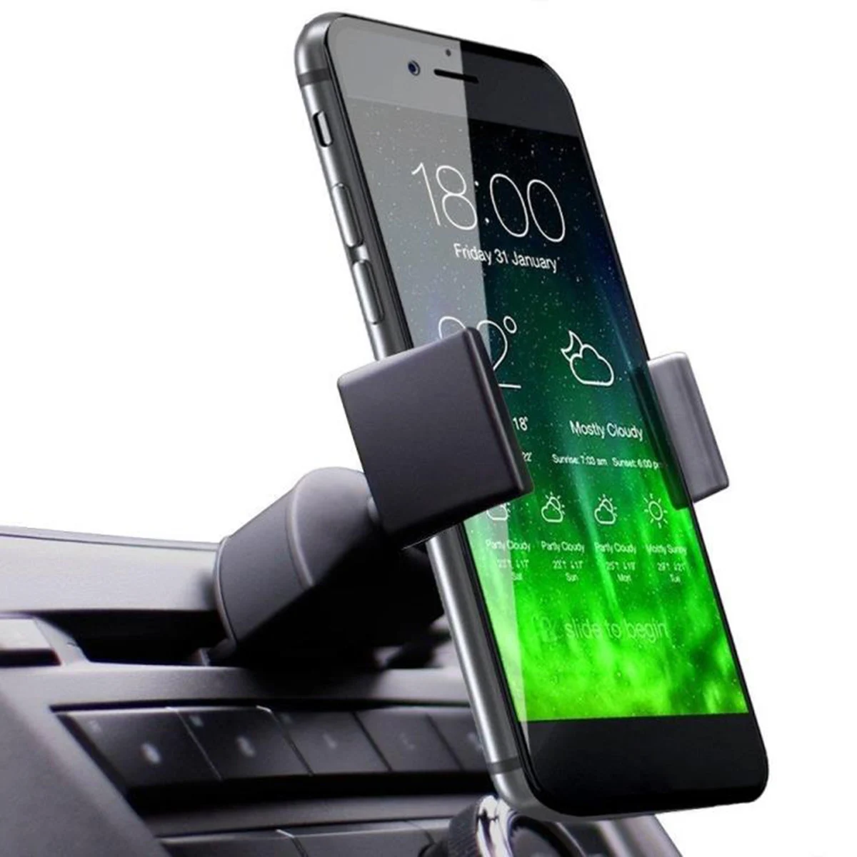  Universal Auto CD Slot-Halter für iPhone für Xiaomi Auto Air Outlet Telefon Halterung Halterung Cra