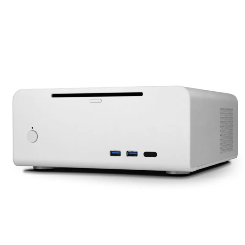 

HTPC Mini PC Desktop Computer Fanless aluminum computer chassis aluminum high quality htpc computer case i3 i5 CPU