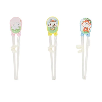 

Cartoon Children Chopsticks Learner Kids Training Chinese Chopstick Learner Dinner Tool Cookware Kitchen Dinner Tool Dinnerware