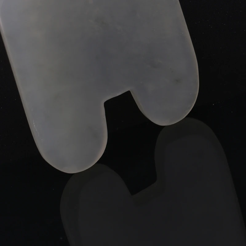 Мода 1 шт натуральный Нефритовый камень гуаша доска в форме расчески массаж рук Релаксация здоровье красота инструмент вечерние подарки