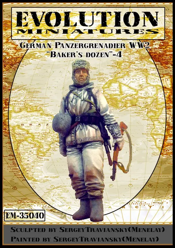 

Pre order goods-EM 35040 1/35 World War II German Panzer Grenadier 4