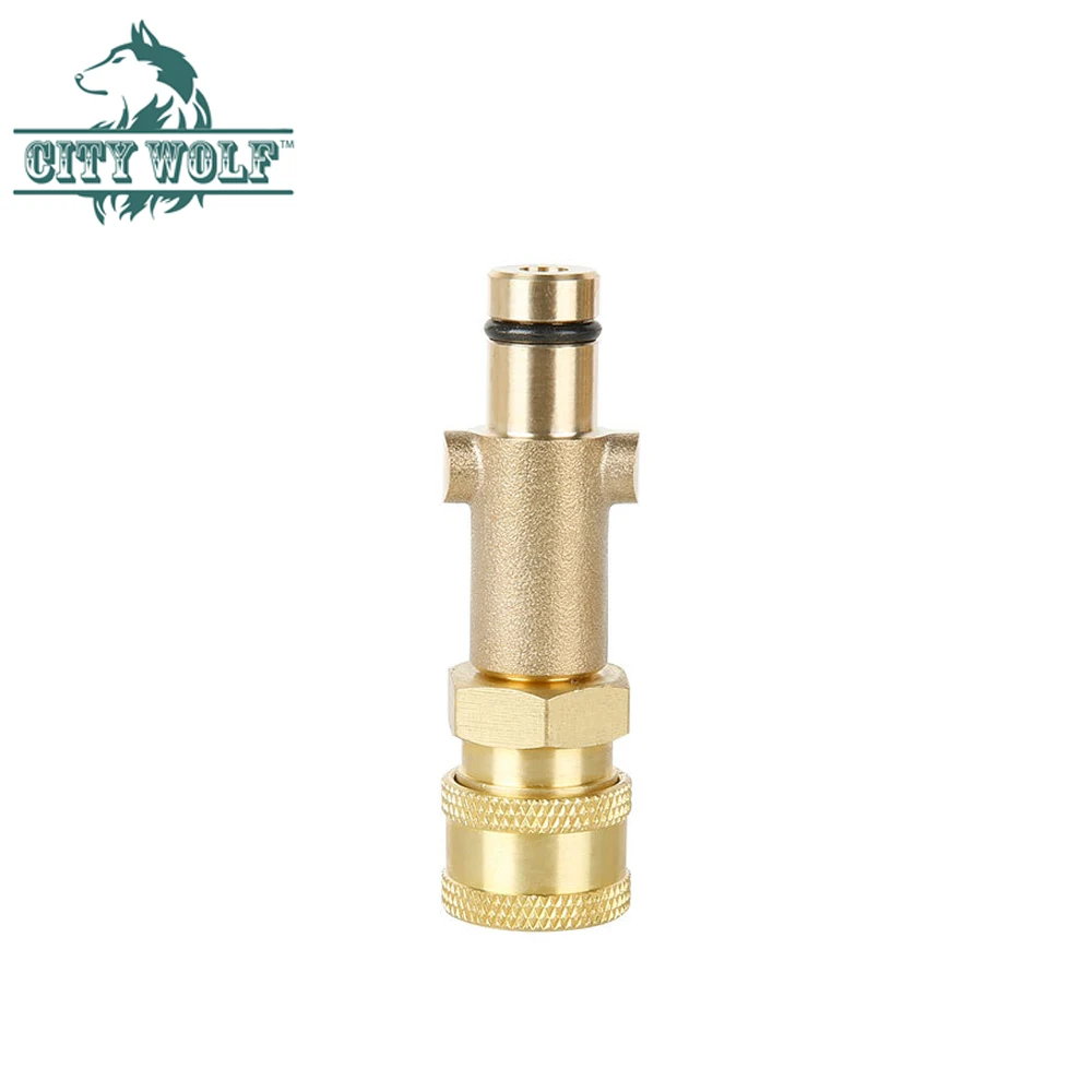 Lavadora de Alta Rápido em Uma Ferramentas de Limpeza Nilfisk com g1 Cidade Lobo Pressão Garrafa Sabão Adaptador Gerni – 4 Conector Peça