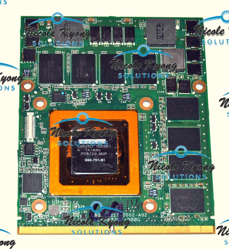 100% work GTX 260M GTX260M 1GB WDXVH G92-751-B1 P/N: 0WDXVH 96RJ4 VGA Video Card for Dell Alienware M15x M17x R1 laptop 100% work GTX 260M GTX260M 1GB WDXVH G92-751-B1 P/N: 0WDXVH 96RJ4 VGA Video Card for Dell Alienware M15x M17x R1 laptop