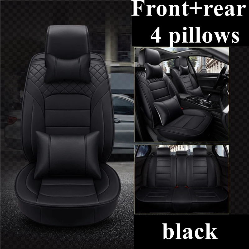 Front+Rear Car Seat Cover set for Mini Countryman Coupe Clubman LADA Xray Granta Kalina Priora