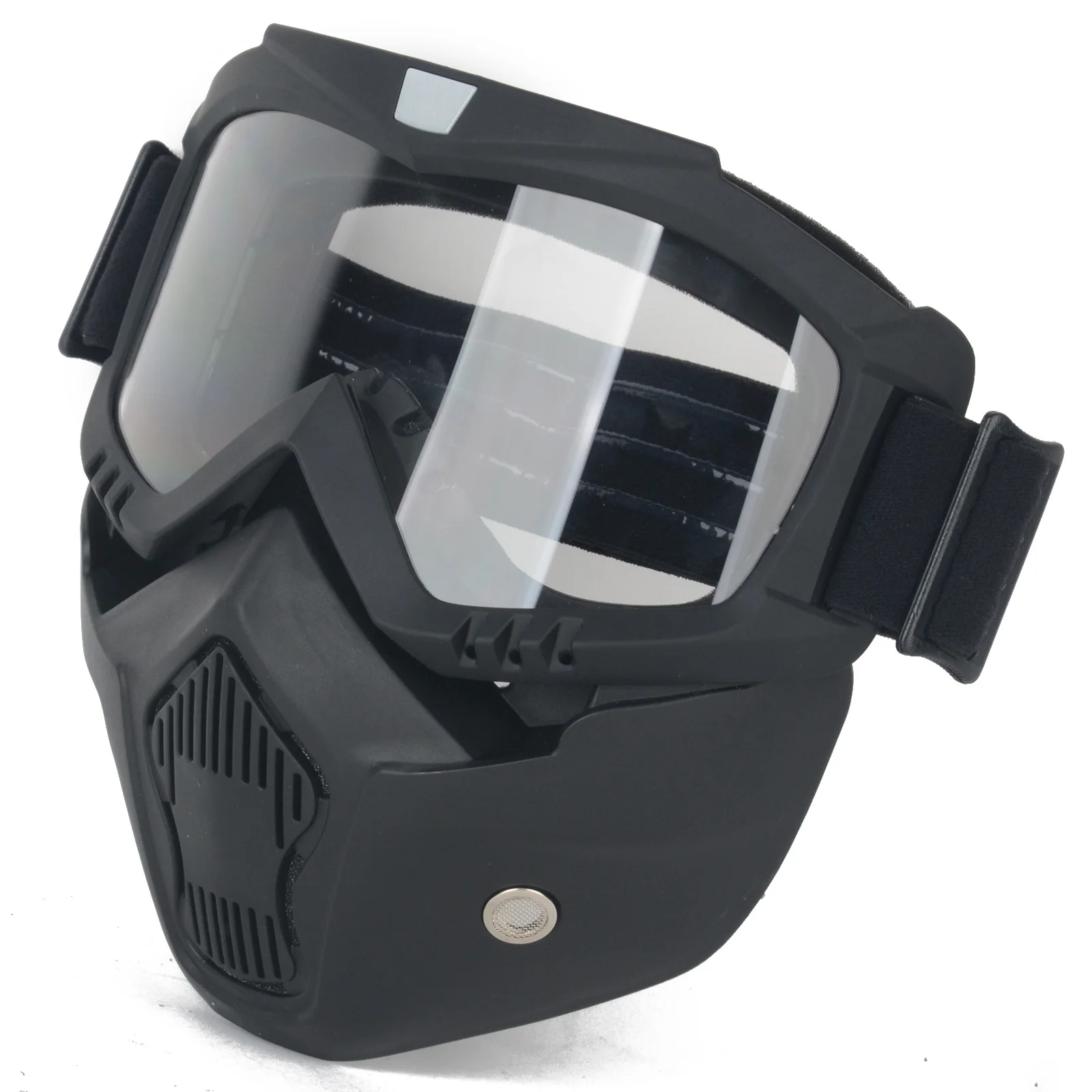 Universal Motorcycle Motocross Bike Goggles Glasses Face Dust Mask