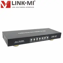 LINK-MI LM-AS01 SDI конвертер HDMI VGA сигнала DVI видео высокой четкости SDI HD/3G-SDI композитный видео до до 1080 P 200 метра