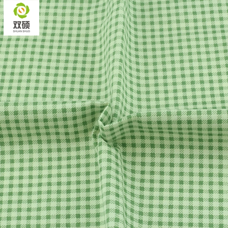 Shuanshuo Fresh Green Group Fat Quarter Patchwork Cloth Sewing Different Sizes 100% Cotton Meter Fabric 40*50CM 5PCS/LOT