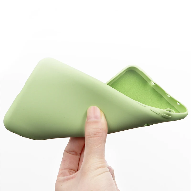 Ultra thin Soft Liquid Silicone Phone Case For xiaomi mi 9 8 Mi9 Mi8 SE Luxury Shockproof Cover for Xiaomi Redmi note 7 pro case
