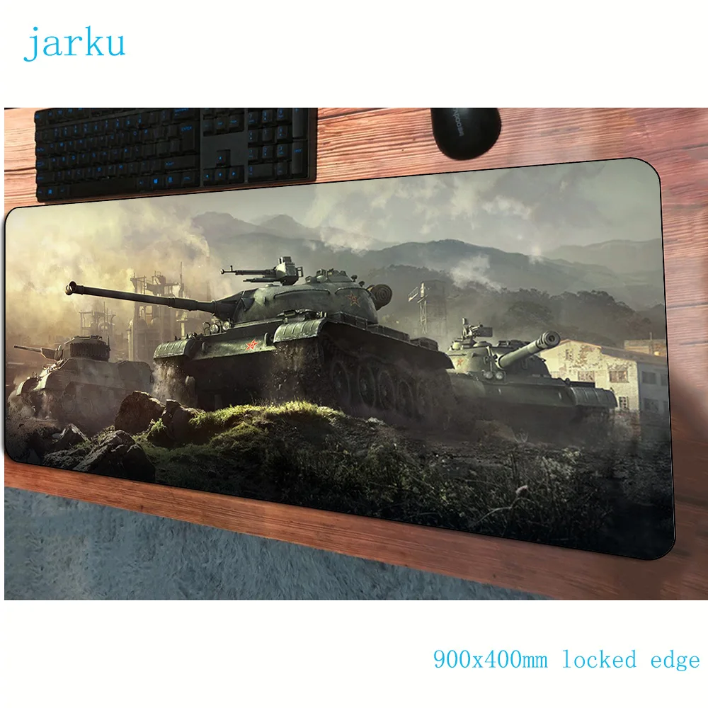 World of tanks коврик для мыши 90x40 см Коврик для мышь Notbook коврик для компьютерной с обработанным краем игровой коврик геймер к клавиатуре коврики для мыши