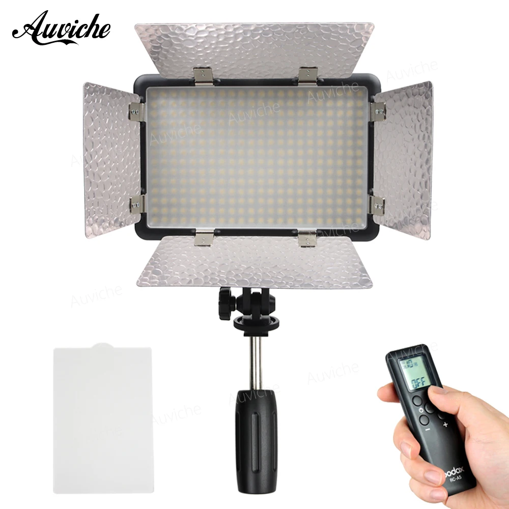 

Godox LED308IIC 3200-5600K LED Video LED light Fill Light for DSLR Camera Camcorder for Wedding News Interview Macro photography