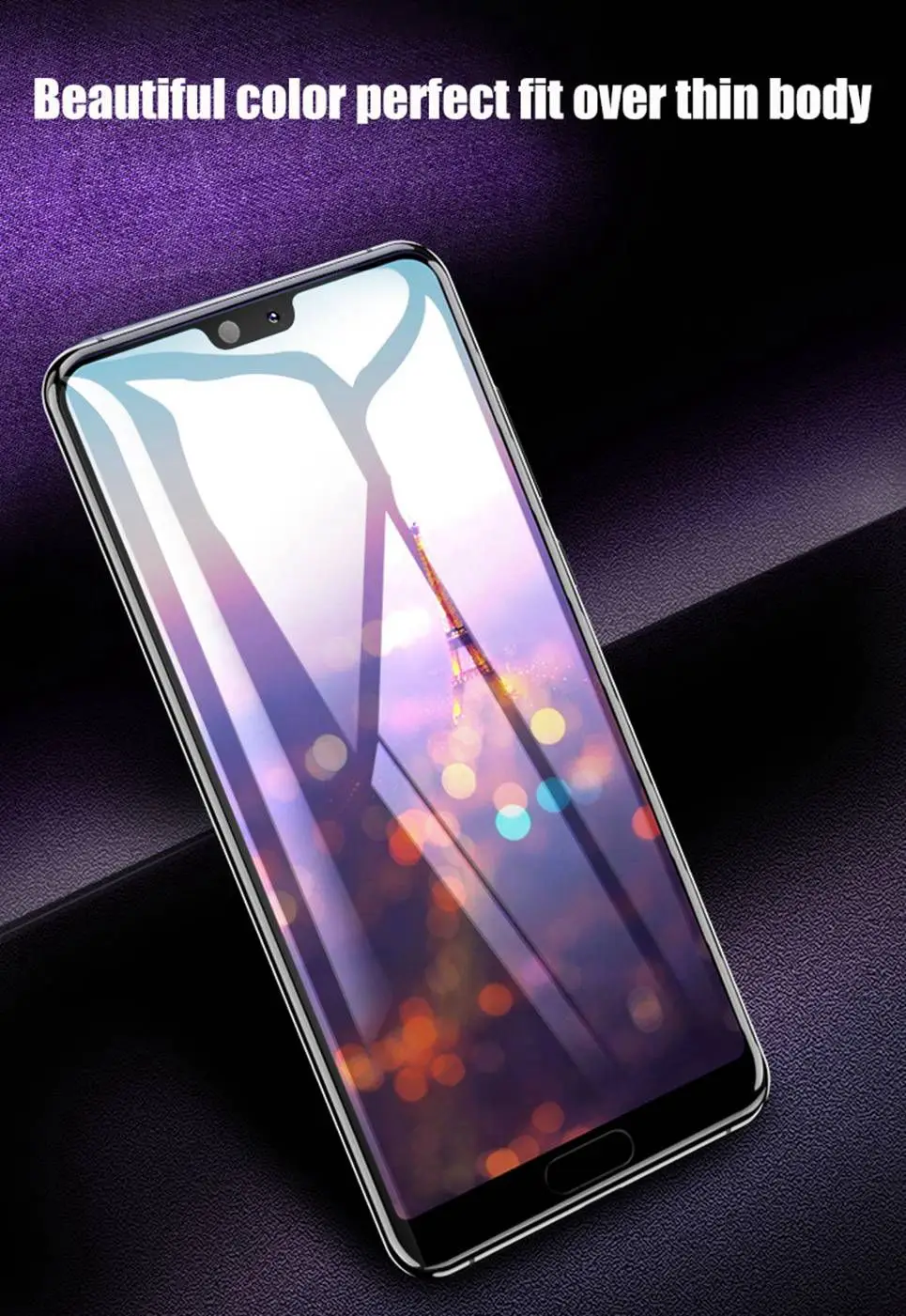 Tempered Glass For Huawei Honor 8X 5D 9H Full Cover Glass For Huawei Honor 8C P20 Lite P10 P Smart Nova 3 3i Screen Protector 3D (12)