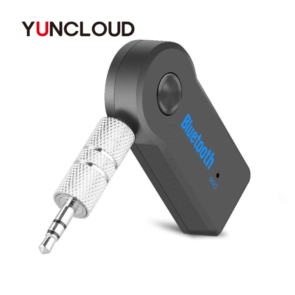 

YUNCLOUD Bluetooth Receiver Kit 3.5mm Stereo Portable Wireless Audio Adapter For Home Audio Music Sound System Smartphone