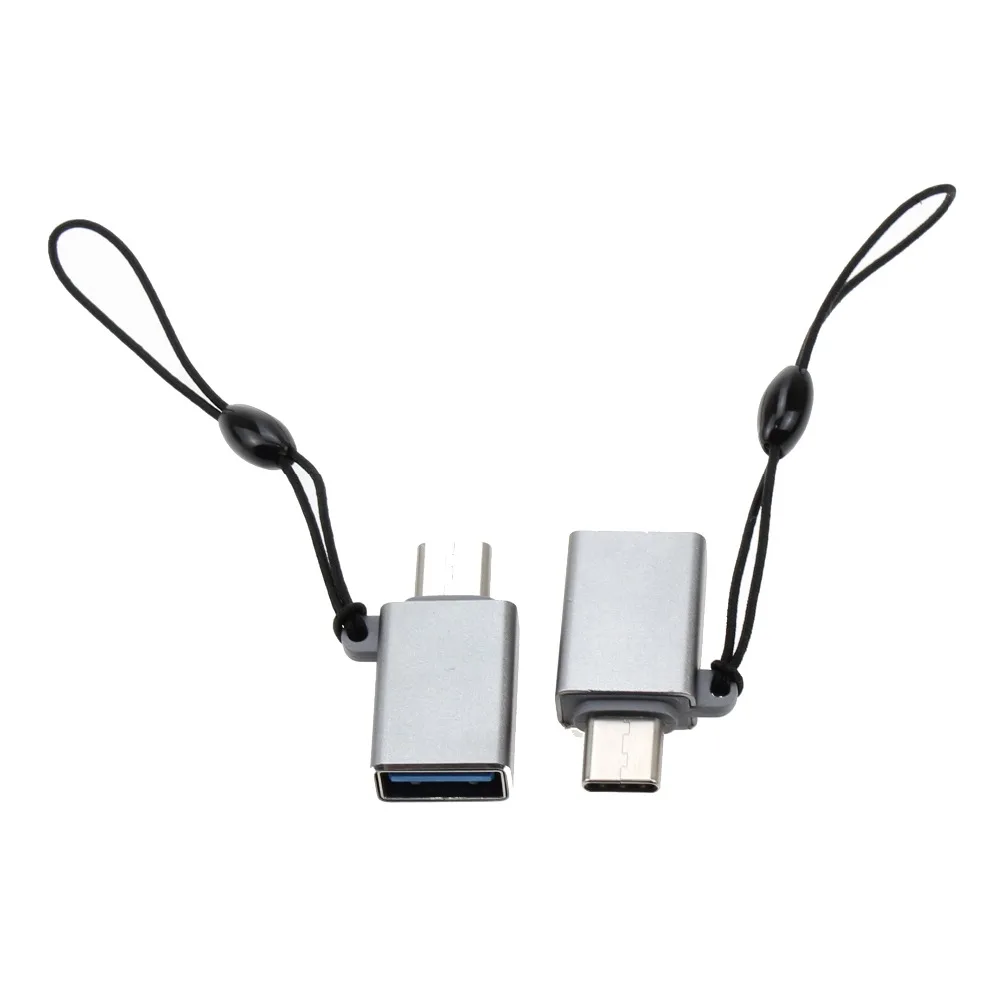 YuXi 2 шт OTG адаптер Тип C 3,0 мужчина к USB 3,0 Женский адаптер Зарядка и Синхронизация USB C type-c конвертер для samsung для Nokia