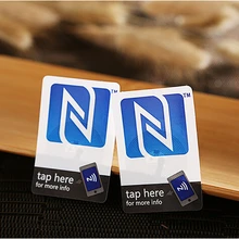 2 шт./партия) NFC смарт-Ключевые теги стикер 13,56 МГц RFID этикетка Ntag216 для всех NFC android телефонов