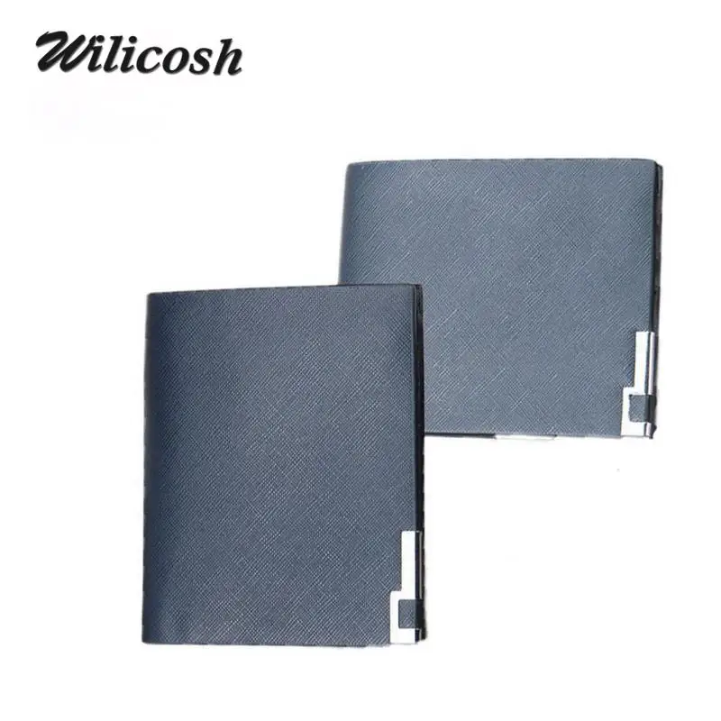 

2016 Fashion Business Men Wallets Bag Popular Coin Purse Long Handbags Leather Men Short Wallet Card Holder Bags Wallets DB5709