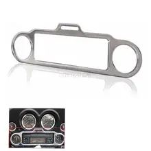 Неопределенные мотоцикл Хром Алюминий стерео акцент отделка кольцо Обложка для Harley Street Electra Glide Touring FLHX FLHT