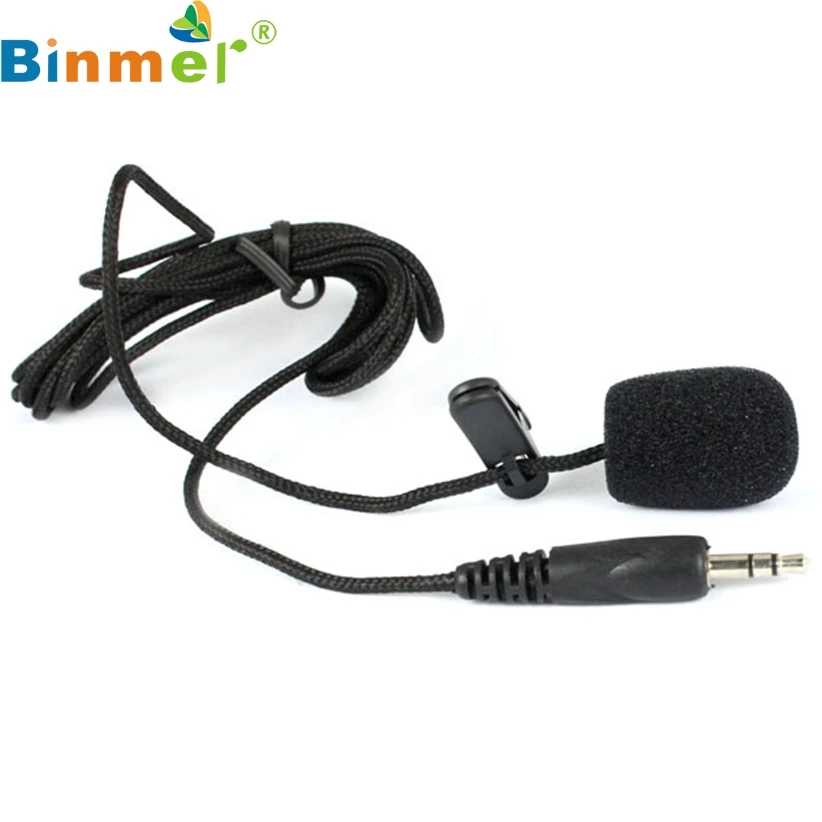 Buy New Portable Mini 3.5mm Tie Lapel Lavalier Clip