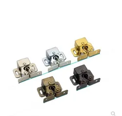 clown 5PCS Door Stop Closer Stoppers Damper Buffer Magnet Cabinet Catches With Screws For Wardrobe Hardware Furniture Fittings