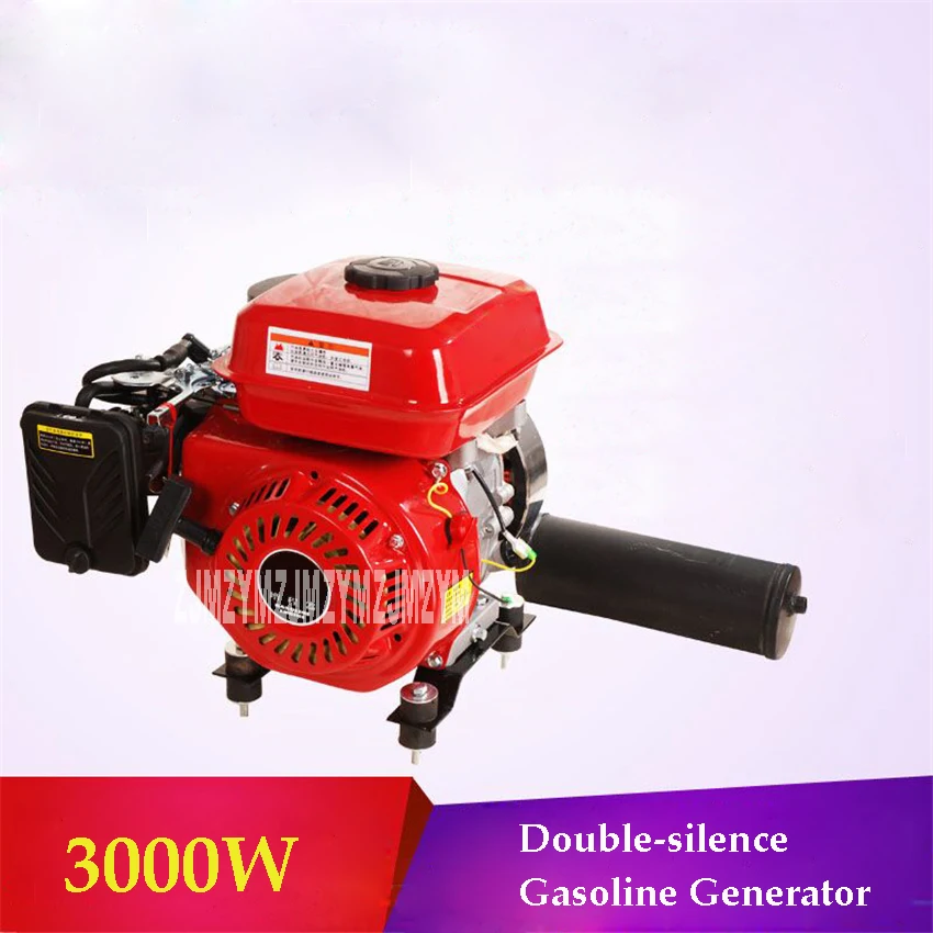 

New Double-silencer 3000r/min 3000W Gasoline Generator Range Extender Process Controller For 48V/60V/72V Electric Motor Vehicle