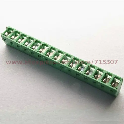 

PHISCALE 20pcs PCB Terminal Blocks 5.08mm 2pin 300V 10A