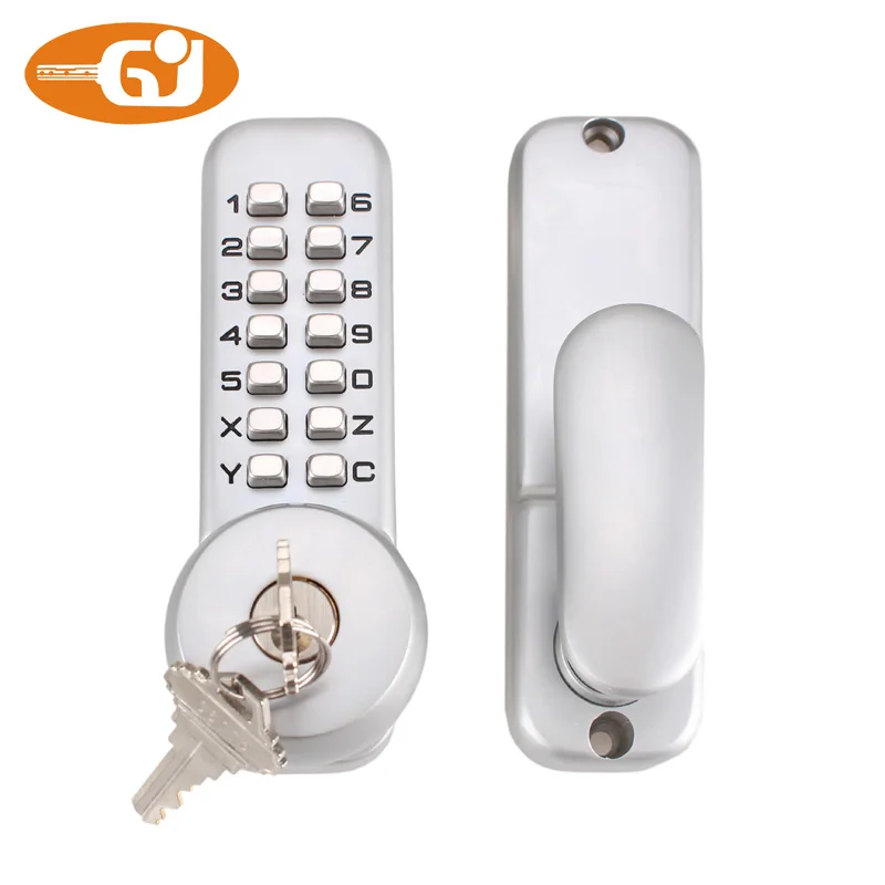 Механический дверной замок с цифровой клавиатурой и ключами|lock with key|lock digitlock door |
