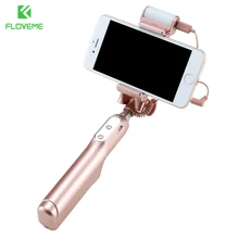 Floveme модные селфи палка для iPhone 7 плюс 6 S плюс 5 5S монопод Моноподы для Samsung S8 S7 S6 края для Huawei Mate9