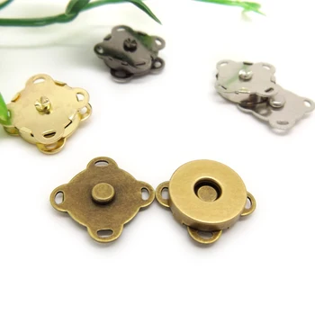 

Strong magnetic plum blossom type magnet button button bag accessories bags coat invisible hand sewing buttons