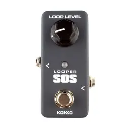 Новый KOKKO мини SOS Лупер педаль портативный гитары Эффект Pedal-FLP2