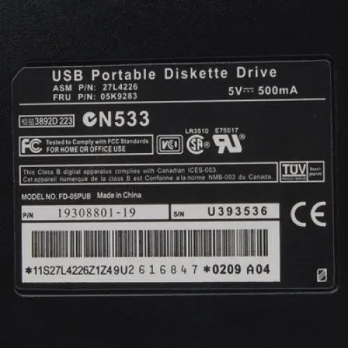 YOC-Прочный USB 2,0 Внешний 3,5 дюймовый 1,44 Мб дискеты