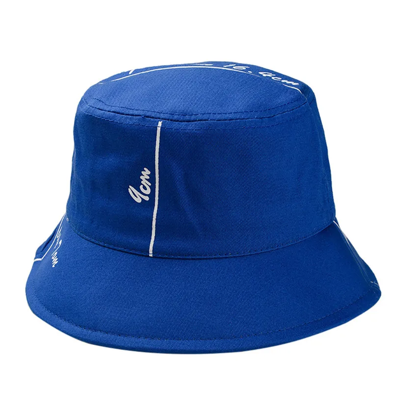 Открытый Рыбацкая шляпа унисекс с принтом письмо пляж один размер шляпа моды диких Защита от Солнца хлопок Кепки для Для женщин Для мужчин