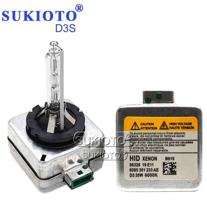 SUKIOTO 20PCS 35W Quality D1S Xenon BULBS HID Headlight D1S D3S 85410 4300K 5000K 6000K D1S HID Xenon lamp car head light lamp (2)