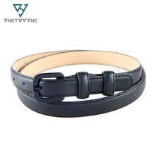 New Fashion Women Genuine Leather Belt Straps Skinny Leather Belts Female Ladies Jeans Pants Belt Casual