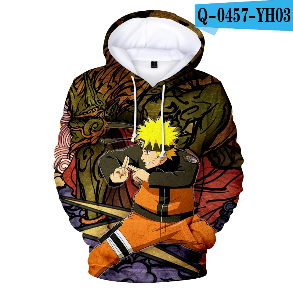 Наруто йондайме Hokage 3D толстовки мужские/женские модные Namikaze Minato Harajuku Naruto 3D принт мужские толстовки - Цвет: 3D-16