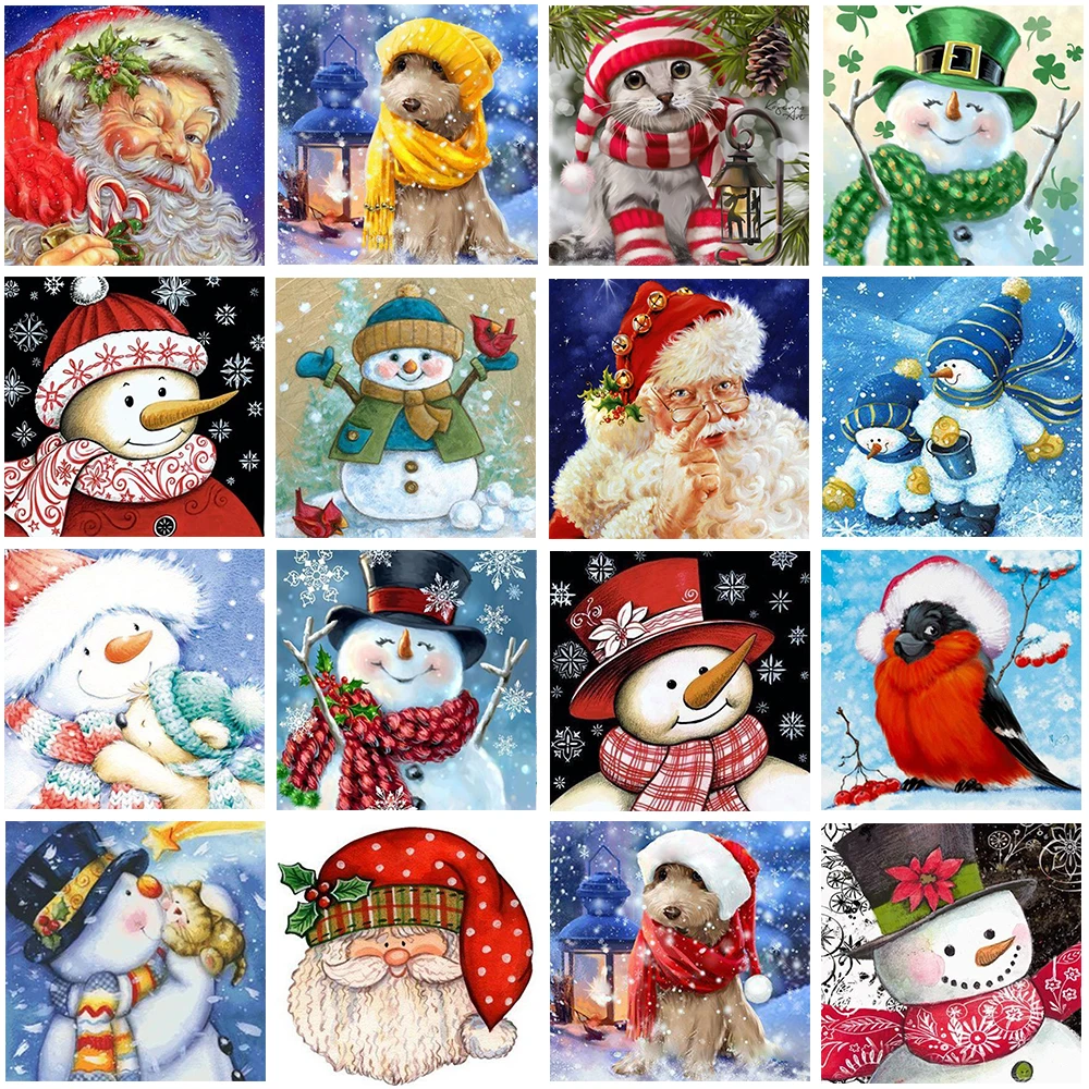 diamond painting christmas diamond mosaic diamond painting full square