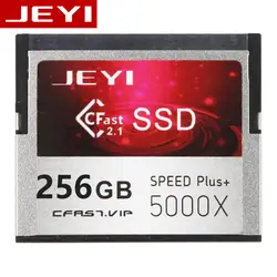 JEYI CFast SLC частиц Цифровая видеокамера SSD 64 Гб карты памяти SMI2246EN с SATA3 кэш промышленного класса военного назначения CF2.0