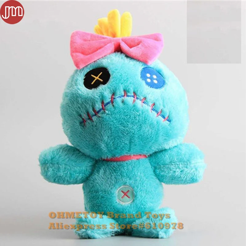 

OHMETOY Lilo Stitch Friend Scrump Soft Plush Stuffed Toy Cuddle Sleeping Dolls 30cm Kids Birthday Gift Brinquedos