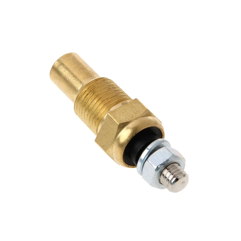 

OOTDTY 1/8 NPT Temperature Temp Sensor Water Oil Unit Sender Gauge Electric Sender VDO #1