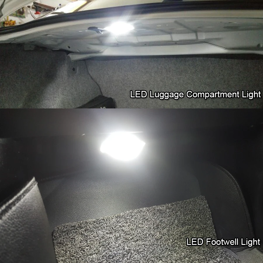 Hopstyling 24SMD светодиодный Чемодан отсек багажник подсветка багажника для BMW F01 F02 E39 E60 325i X5 E53 E92 E90 E93 F10 подсветки перчаточного ящика светильник